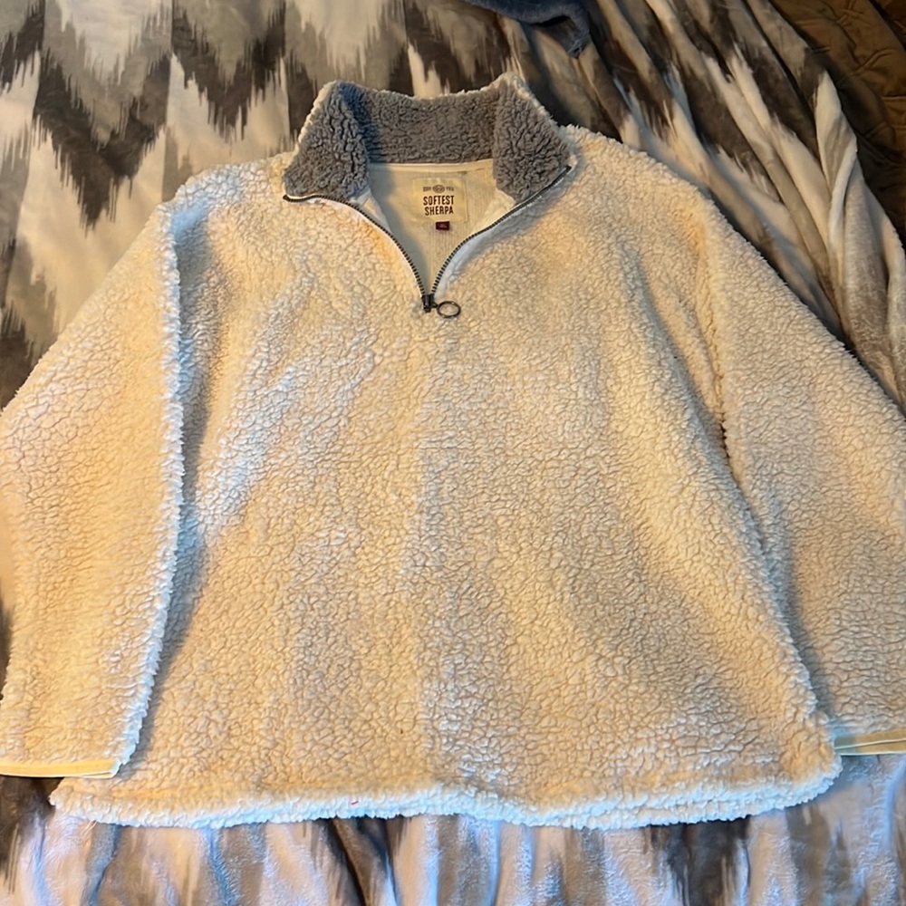 Softest Sherpa, coconut white